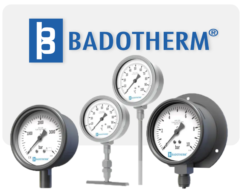 badotherm pressure gauges